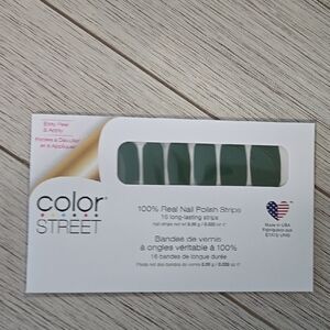 NEW Color Street Green Jungle Escape Nail Strips